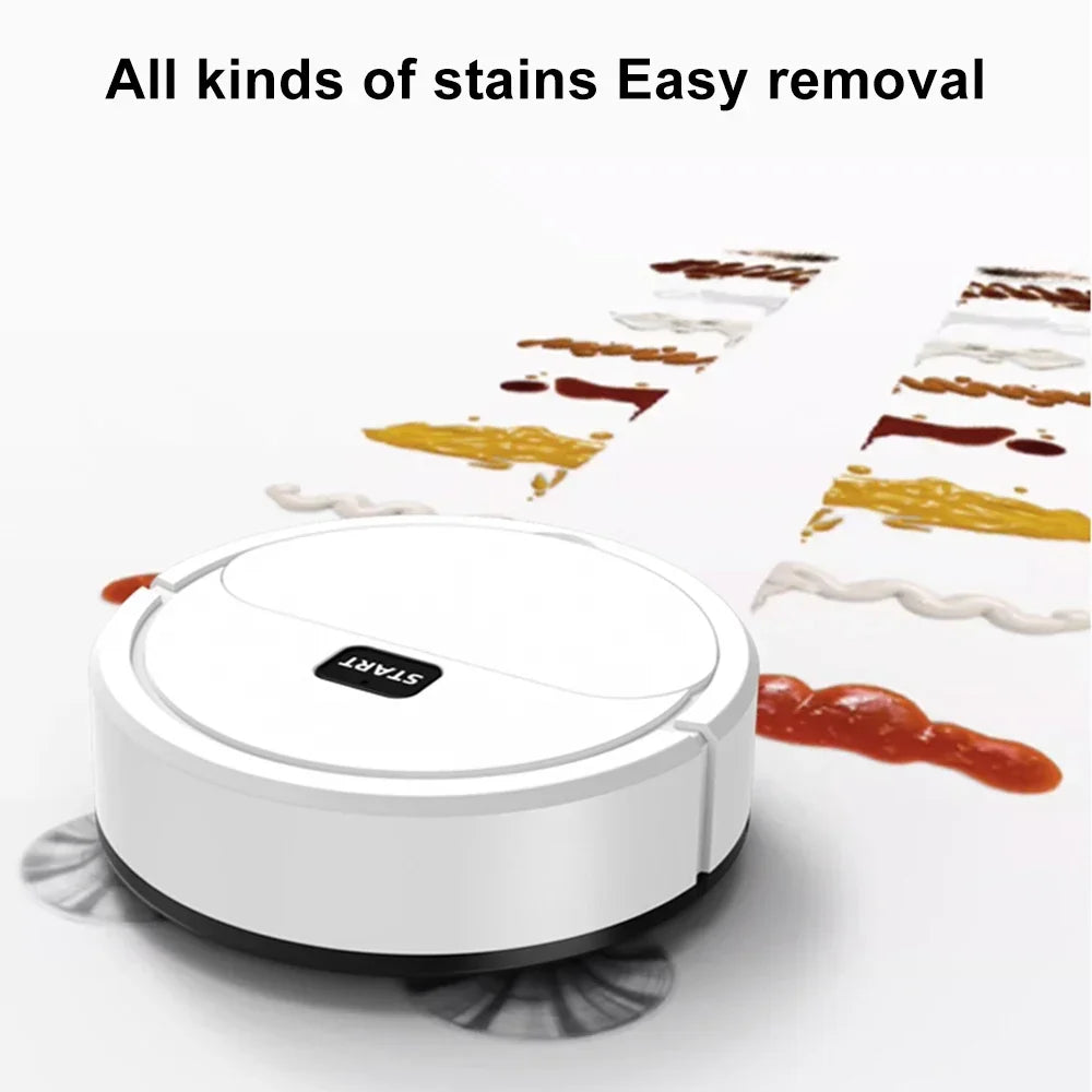 High quality robotic vacuum cleaner with integrated home sweeping, mopping, cleaning, USB charging, vacuum cleaner for small works!