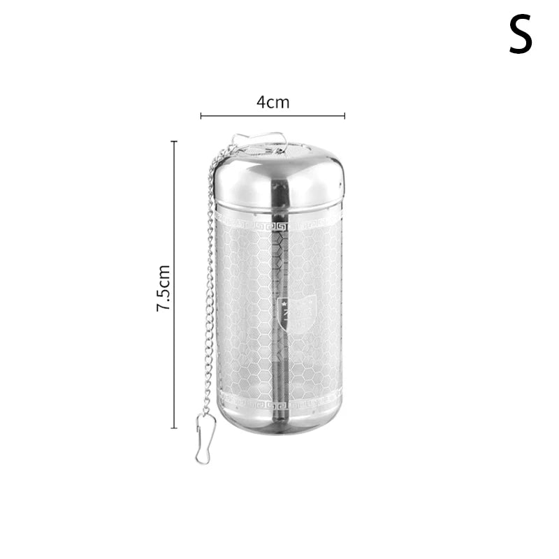 Stainless Steel Tea Infuser Tea Leaves Spice Seasoning Ball Strainer Teapot Fine Mesh Coffee Filter Teaware Kitchen Accessories