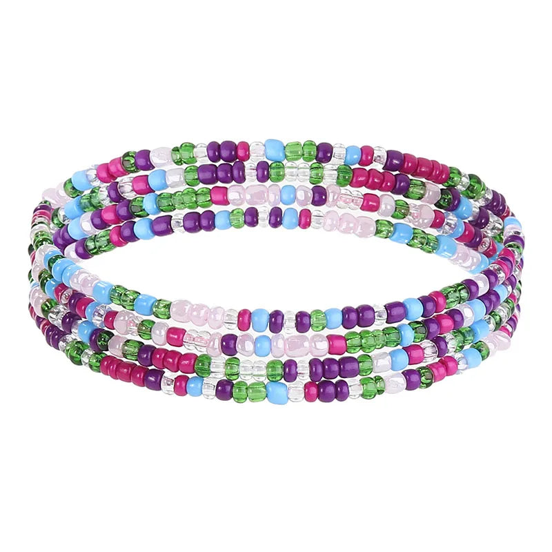 70/80/90/110 CM B- Waist Beads Chain for Women Colorful African Belly Beads Sexy Body Chains Boho Bikini Belly Jewelry New