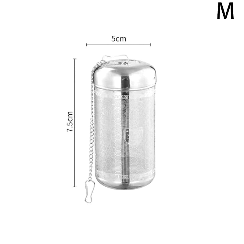 Stainless Steel Tea Infuser Tea Leaves Spice Seasoning Ball Strainer Teapot Fine Mesh Coffee Filter Teaware Kitchen Accessories