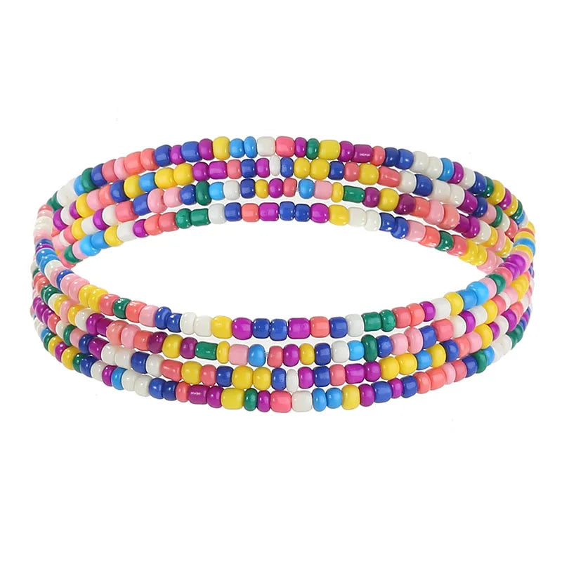 70/80/90/110 CM B- Waist Beads Chain for Women Colorful African Belly Beads Sexy Body Chains Boho Bikini Belly Jewelry New