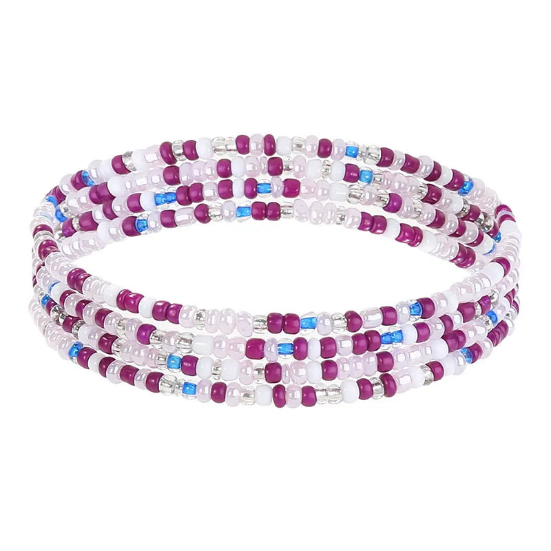 70/80/90/110 CM B- Waist Beads Chain for Women Colorful African Belly Beads Sexy Body Chains Boho Bikini Belly Jewelry New