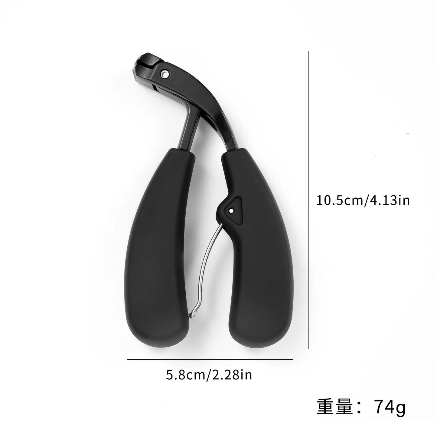 Curved nail clippers with large opening three times anti-splash storage Nail clippers for the elderly thick toenails Heavy duty
