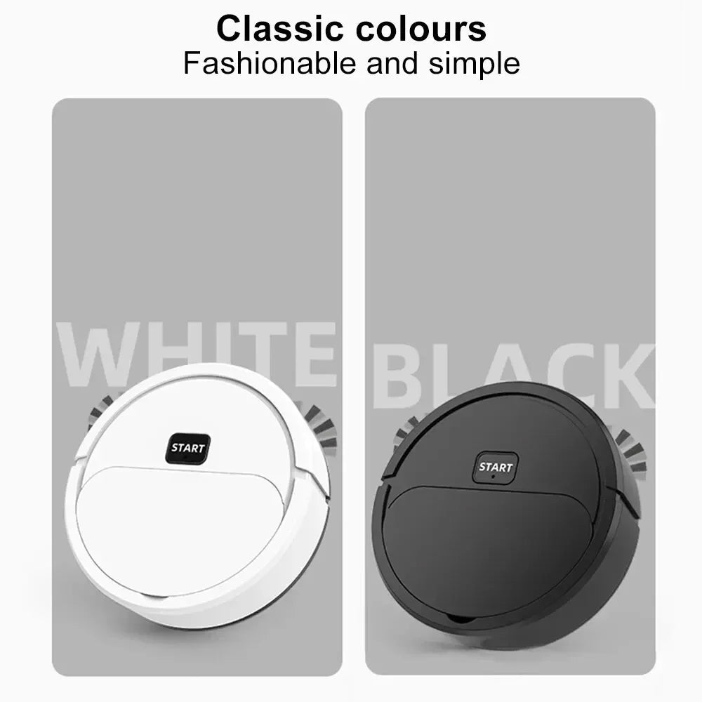 High quality robotic vacuum cleaner with integrated home sweeping, mopping, cleaning, USB charging, vacuum cleaner for small works!