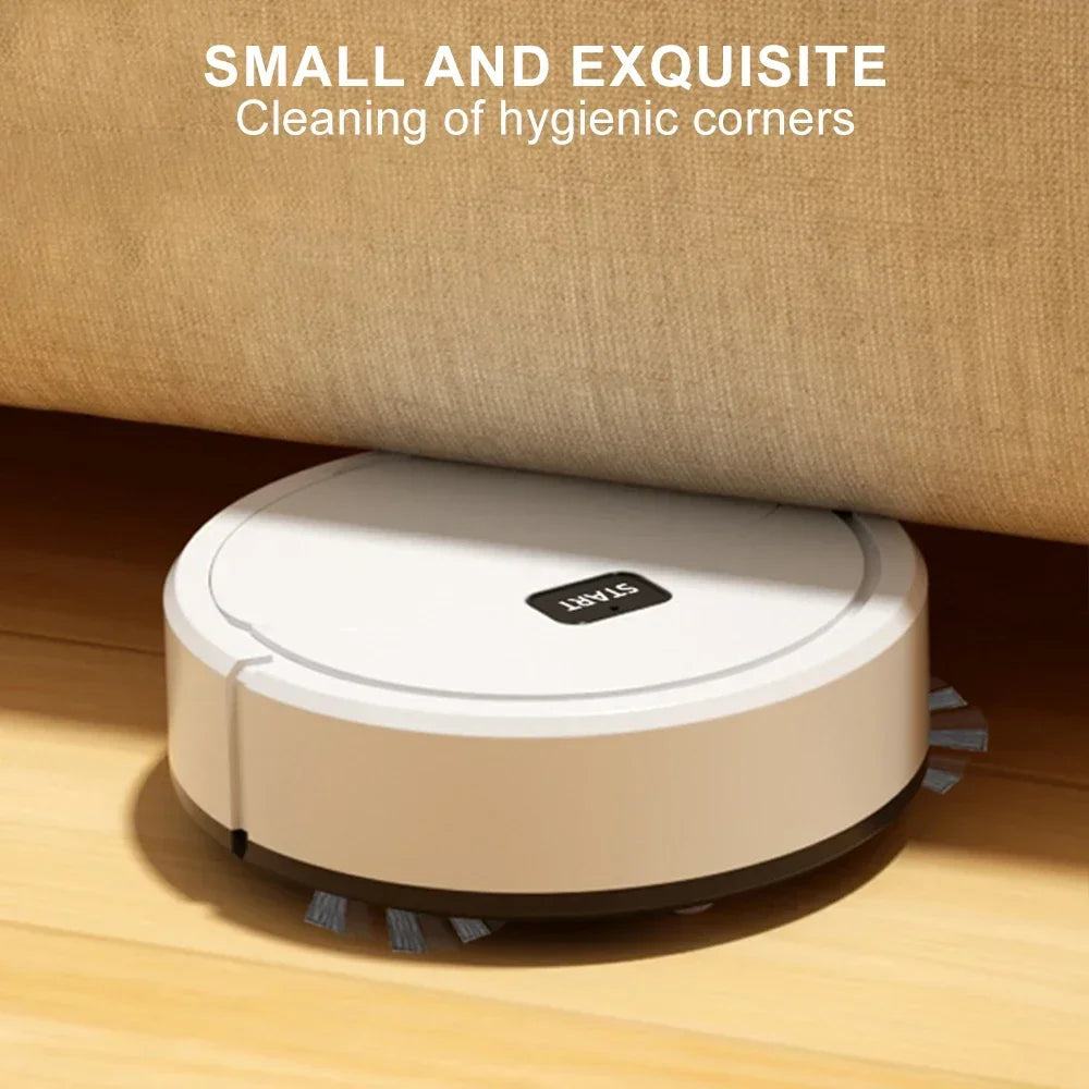 High quality robotic vacuum cleaner with integrated home sweeping, mopping, cleaning, USB charging, vacuum cleaner for small works!