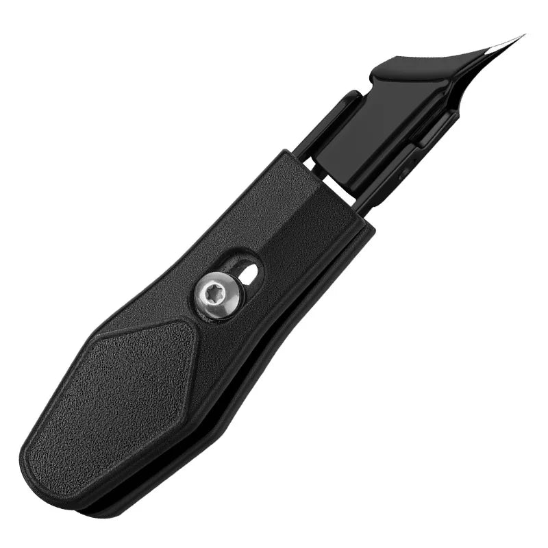 Curved nail clippers with large opening three times anti-splash storage Nail clippers for the elderly thick toenails Heavy duty