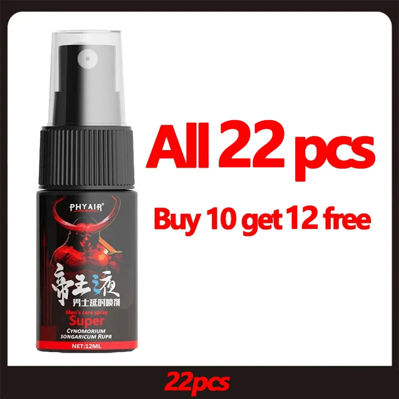 Men's delay time spray