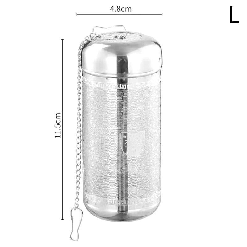 Stainless Steel Tea Infuser Tea Leaves Spice Seasoning Ball Strainer Teapot Fine Mesh Coffee Filter Teaware Kitchen Accessories