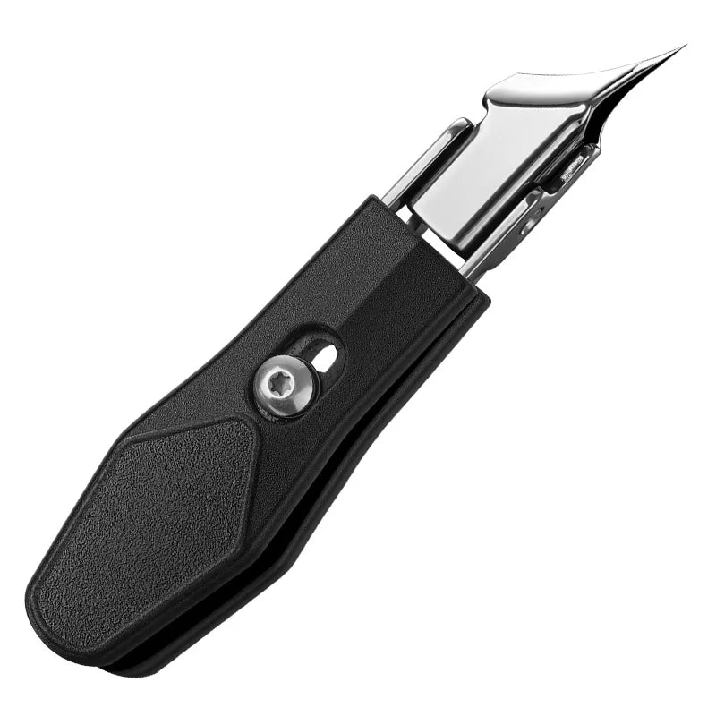 Curved nail clippers with large opening three times anti-splash storage Nail clippers for the elderly thick toenails Heavy duty