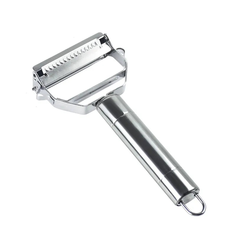Multifunctional Kitchen Peeler Vegetable Fruit Peeler Stainless Steel Durable Potato Slicer Household Shredder & Carrot Peeler!